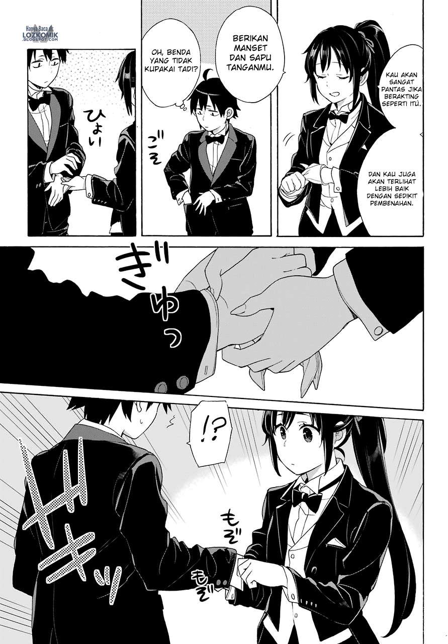 Yahari Ore no Seishun Love Comedy wa Machigatteiru.: Monologue Chapter 69 Gambar 17