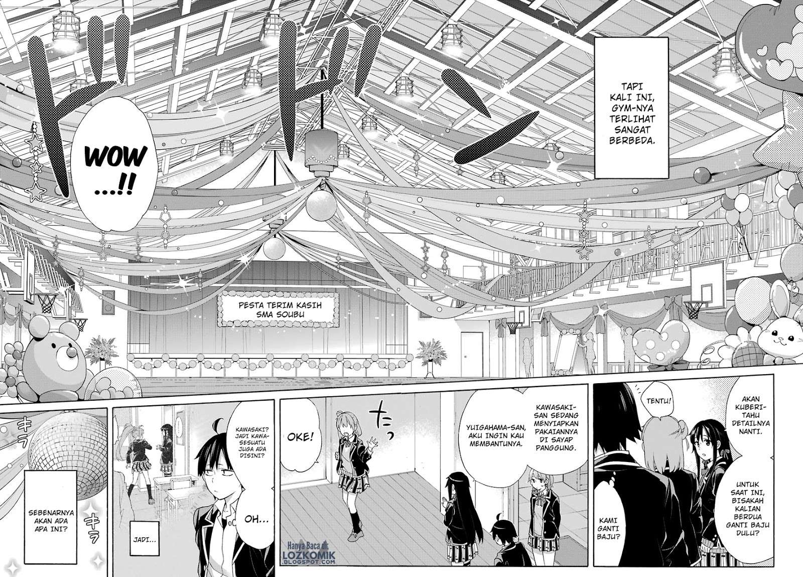 Baca Yahari Ore no Seishun Love Comedy wa Machigatteiru.: Monologue Chapter 69 Gambar 2