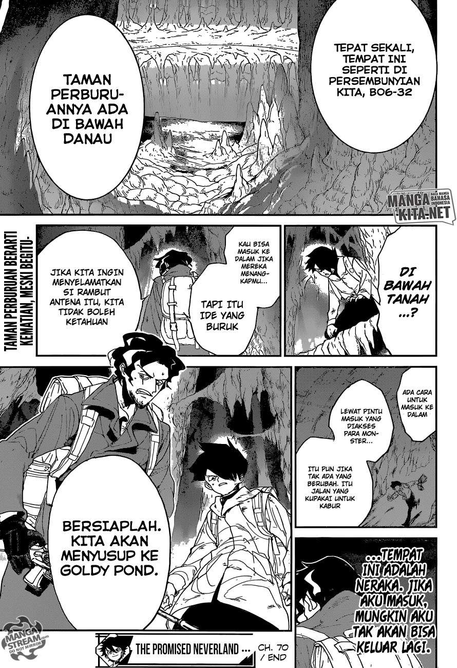 The Promised Neverland Chapter 70 Gambar 20