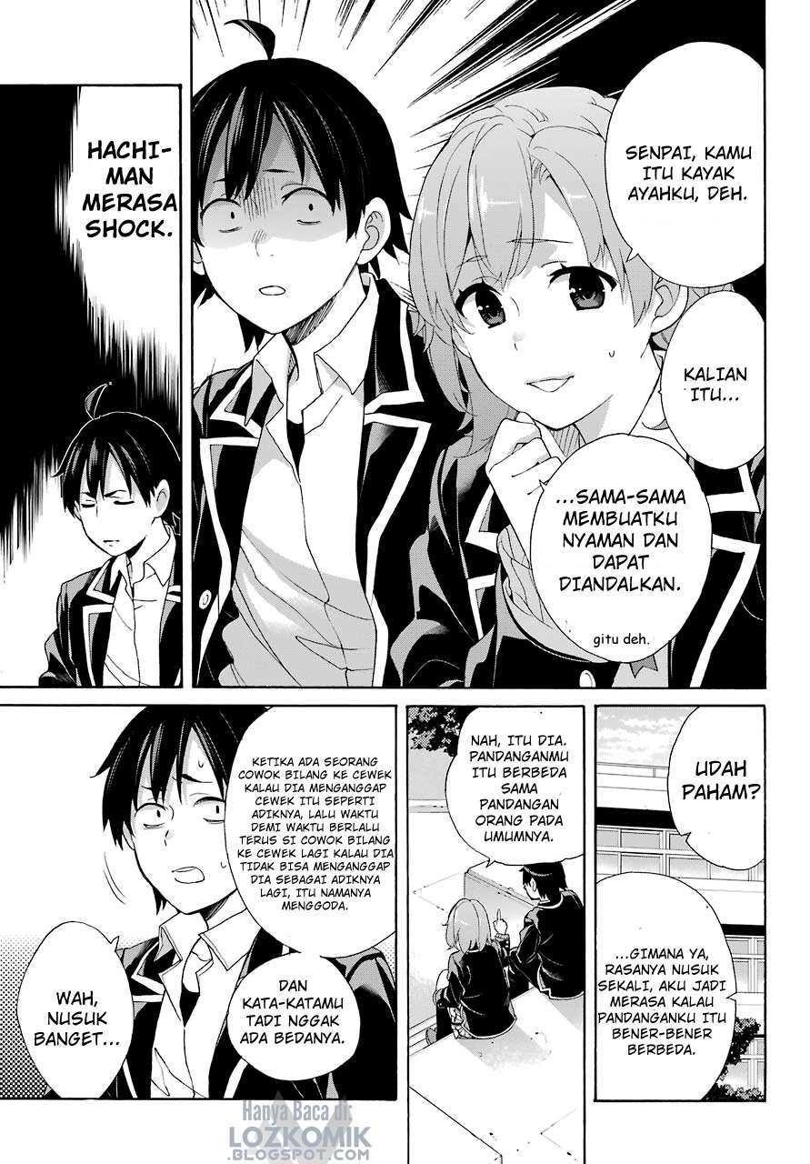 Yahari Ore no Seishun Love Comedy wa Machigatteiru.: Monologue Chapter 68 Gambar 18