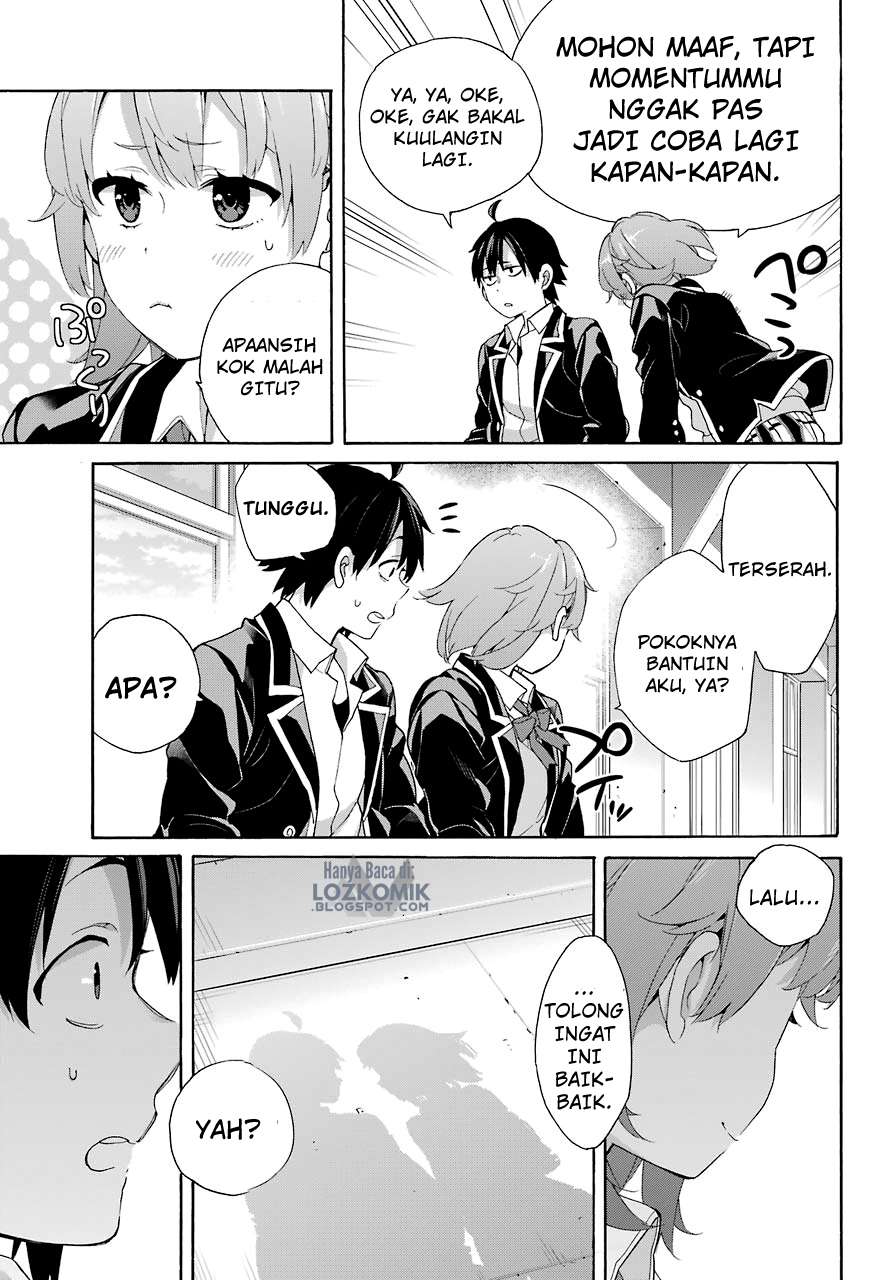 Yahari Ore no Seishun Love Comedy wa Machigatteiru.: Monologue Chapter 68 Gambar 20