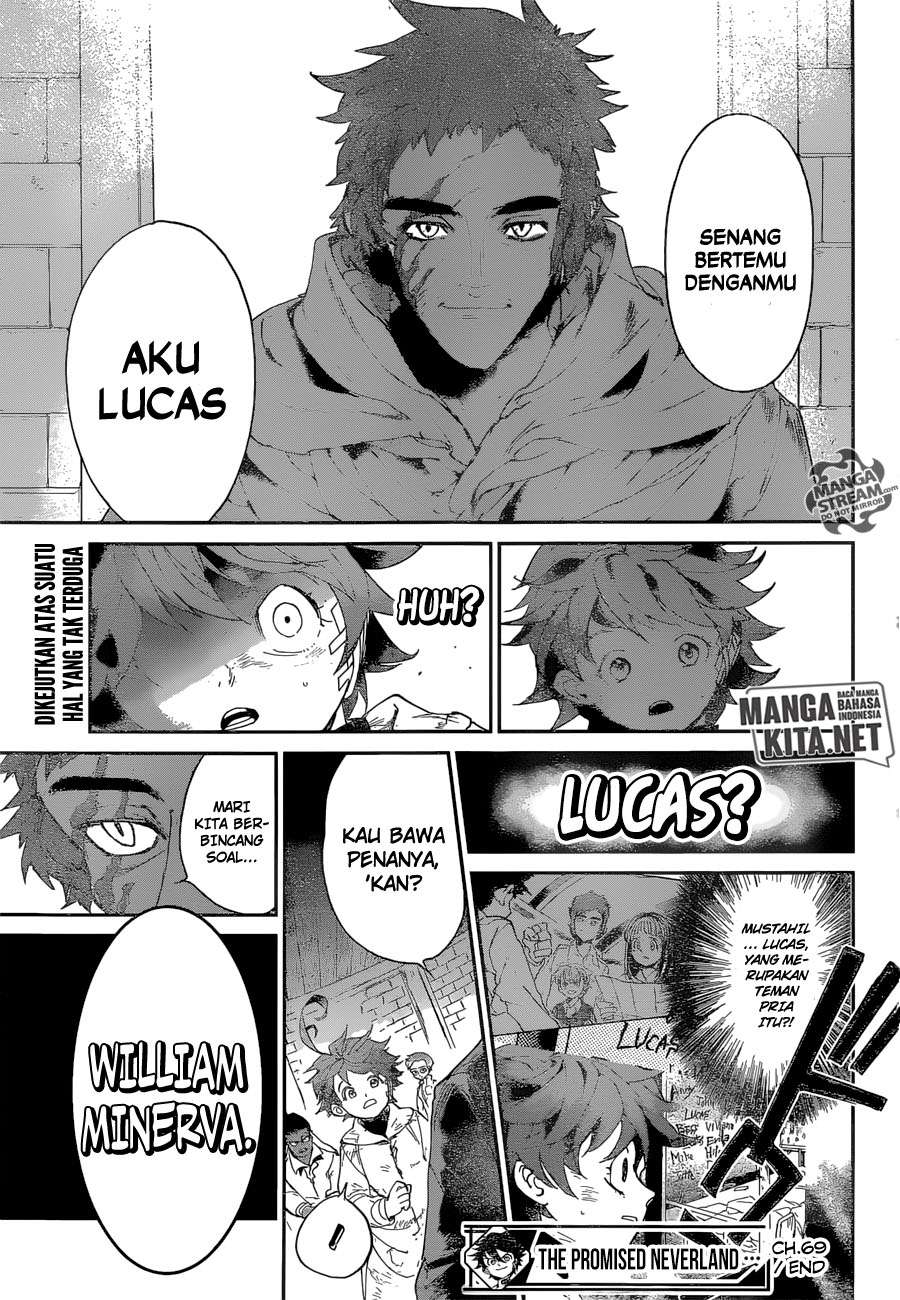 The Promised Neverland Chapter 69 Gambar 18