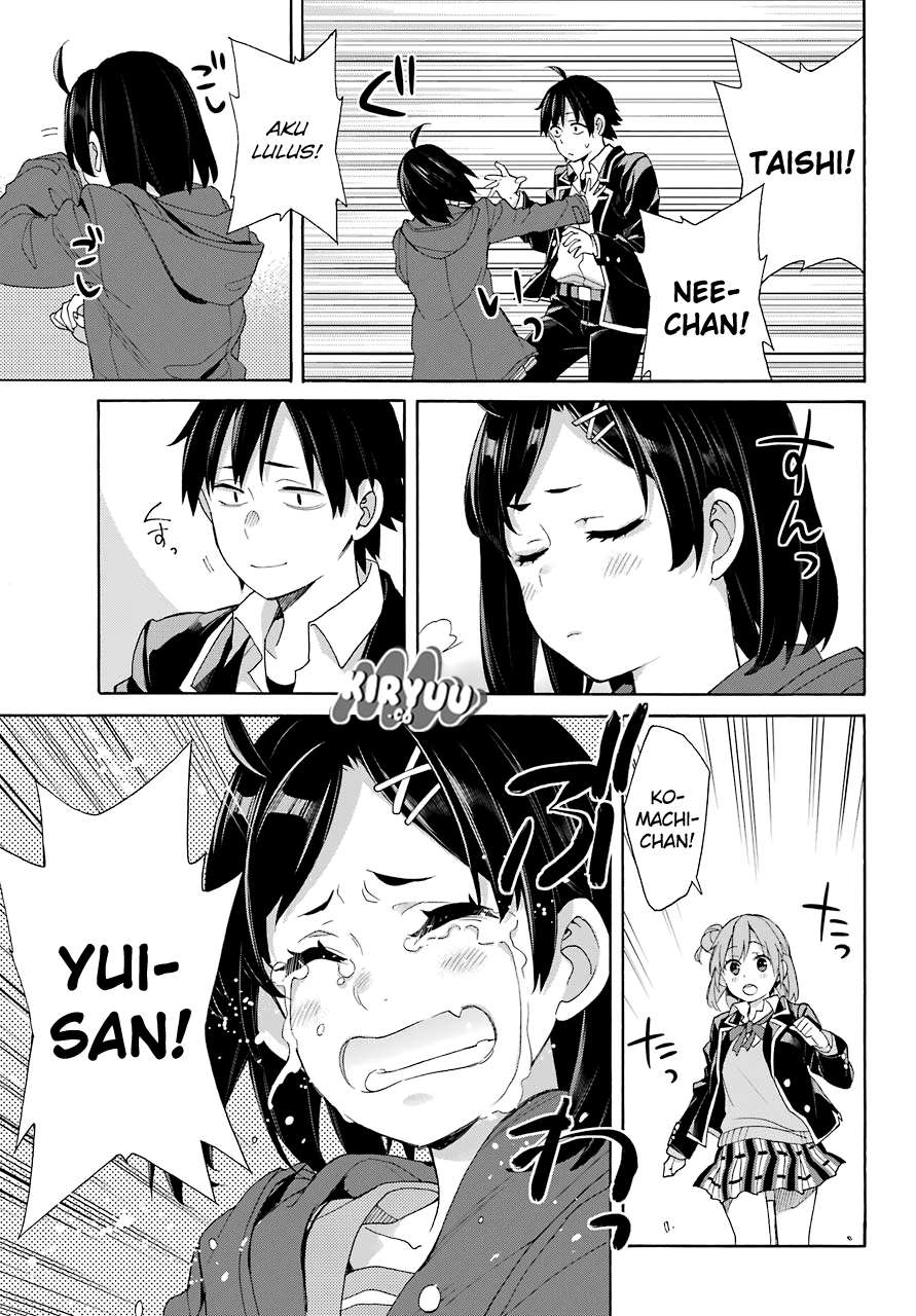 Yahari Ore no Seishun Love Comedy wa Machigatteiru.: Monologue Chapter 67 Gambar 32