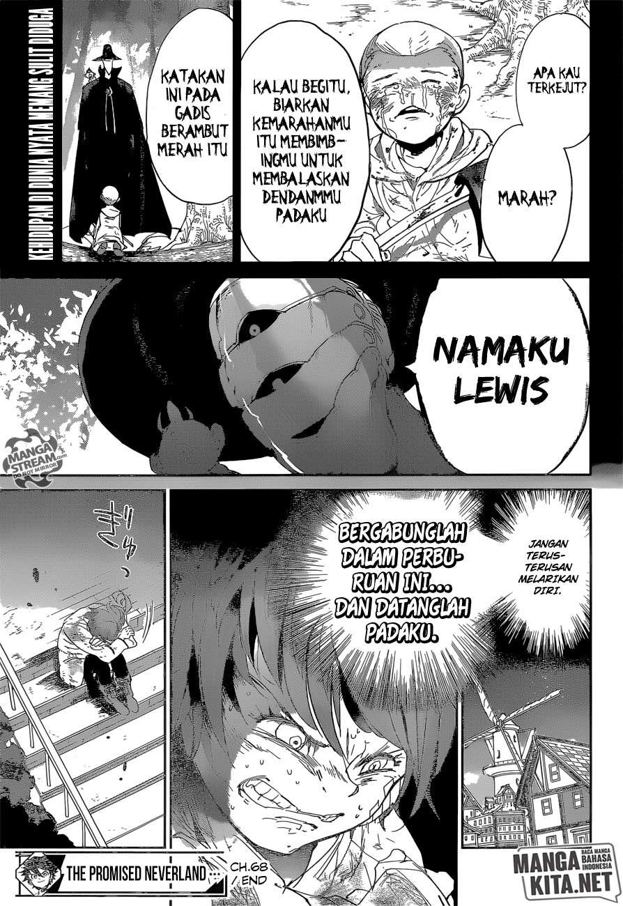 The Promised Neverland Chapter 68 Gambar 20