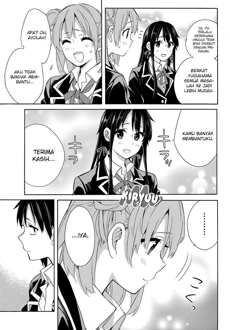 Yahari Ore no Seishun Love Comedy wa Machigatteiru.: Monologue Chapter 64 Gambar 30
