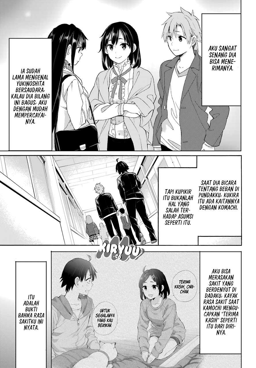 Yahari Ore no Seishun Love Comedy wa Machigatteiru.: Monologue Chapter 64 Gambar 9