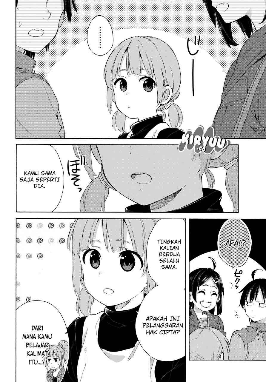 Yahari Ore no Seishun Love Comedy wa Machigatteiru.: Monologue Chapter 63 Gambar 17