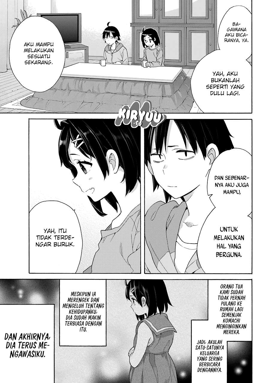 Yahari Ore no Seishun Love Comedy wa Machigatteiru.: Monologue Chapter 63 Gambar 28