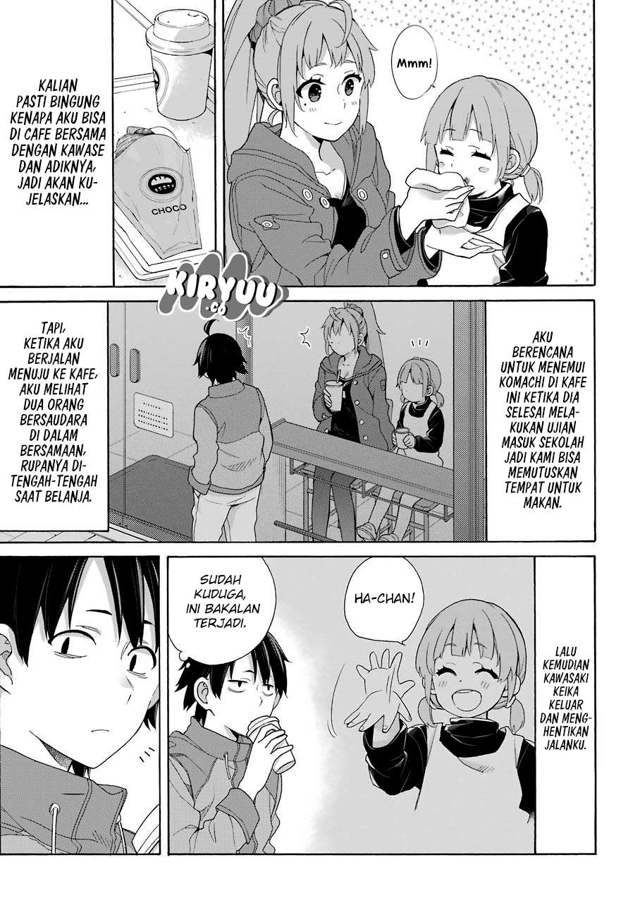 Yahari Ore no Seishun Love Comedy wa Machigatteiru.: Monologue Chapter 63 Gambar 7