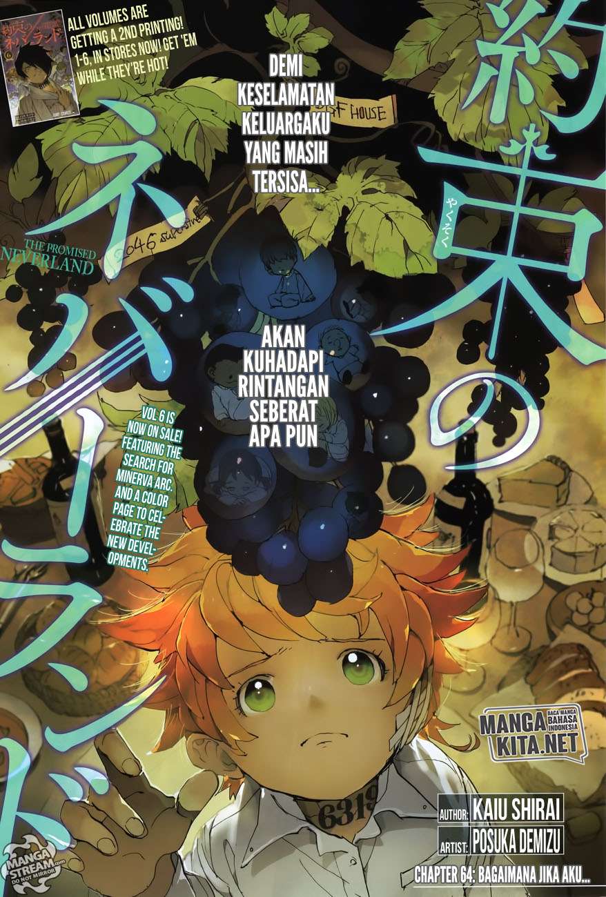 Baca Komik The Promised Neverland Chapter 64 Gambar 1