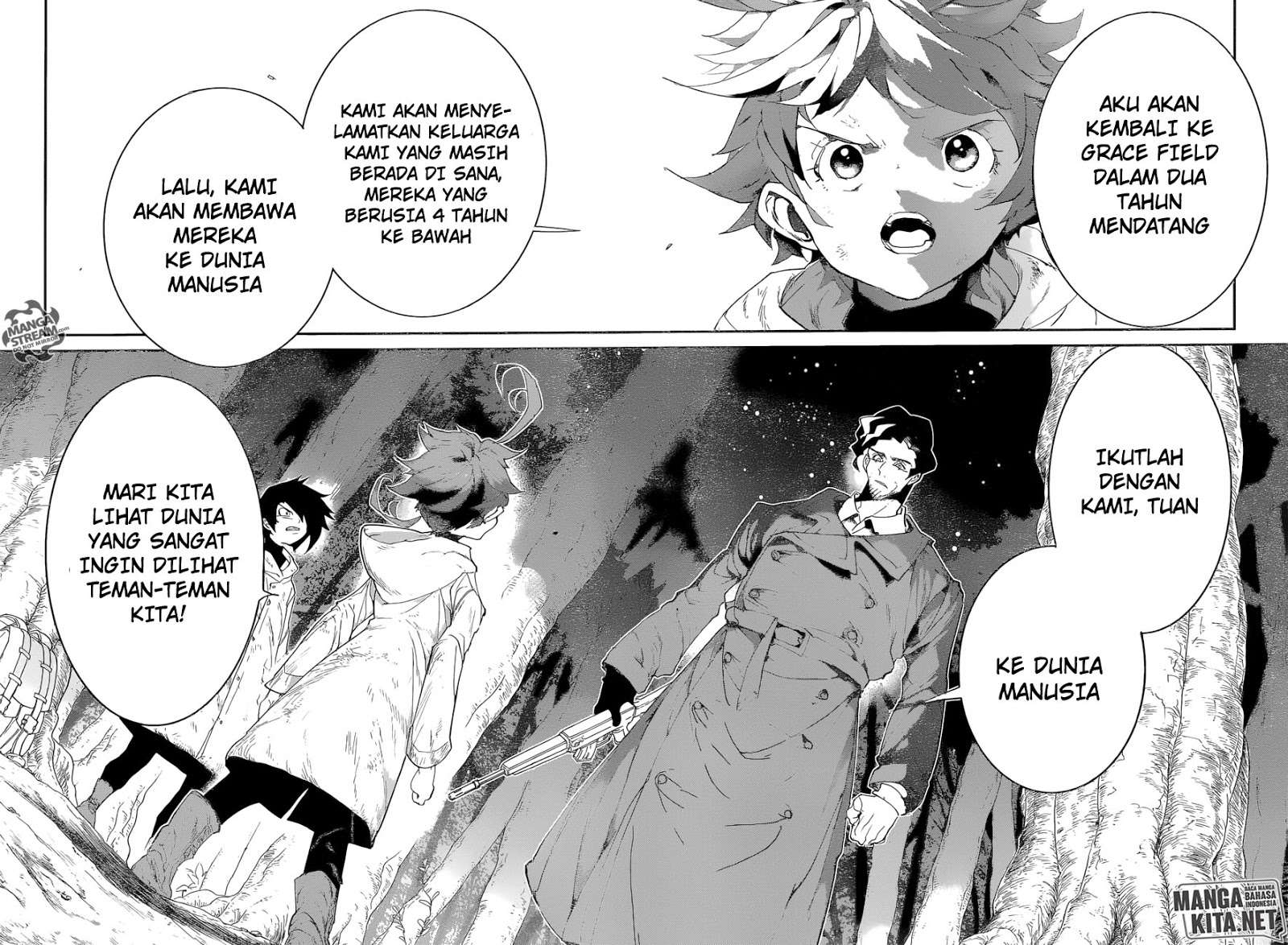 The Promised Neverland Chapter 64 Gambar 12