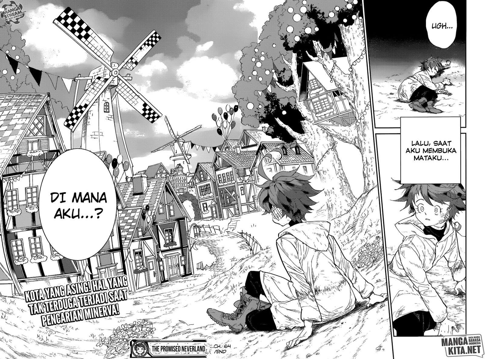 The Promised Neverland Chapter 64 Gambar 19