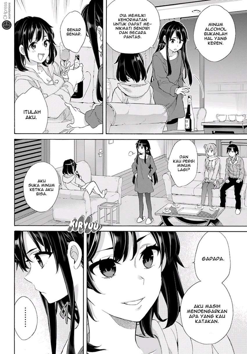 Yahari Ore no Seishun Love Comedy wa Machigatteiru.: Monologue Chapter 61 Gambar 12