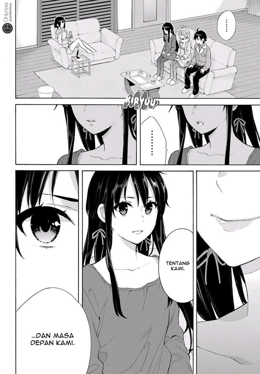 Yahari Ore no Seishun Love Comedy wa Machigatteiru.: Monologue Chapter 61 Gambar 14