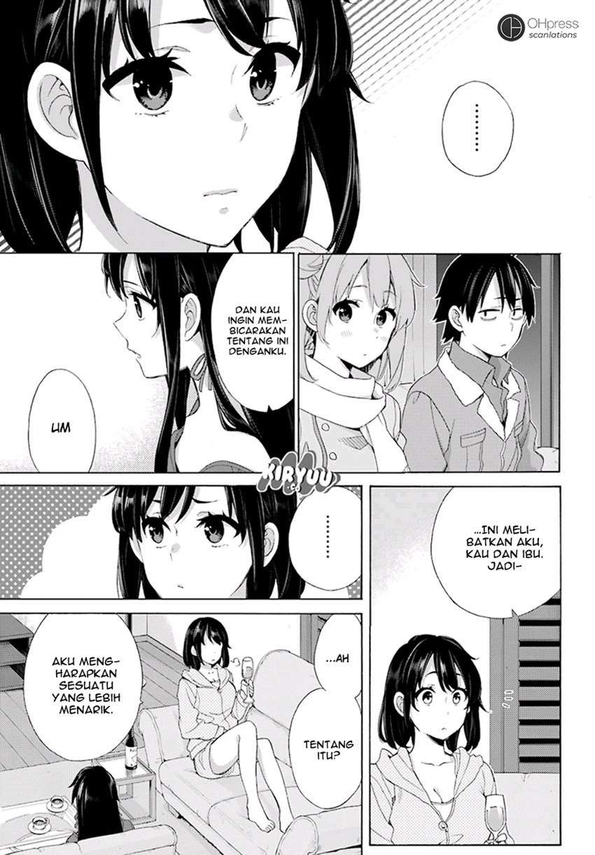 Yahari Ore no Seishun Love Comedy wa Machigatteiru.: Monologue Chapter 61 Gambar 15