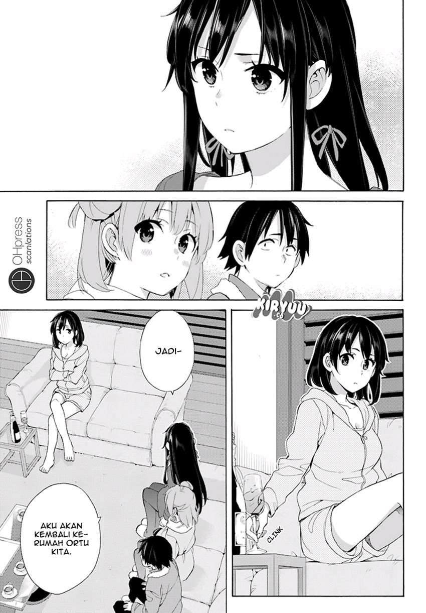 Yahari Ore no Seishun Love Comedy wa Machigatteiru.: Monologue Chapter 61 Gambar 17