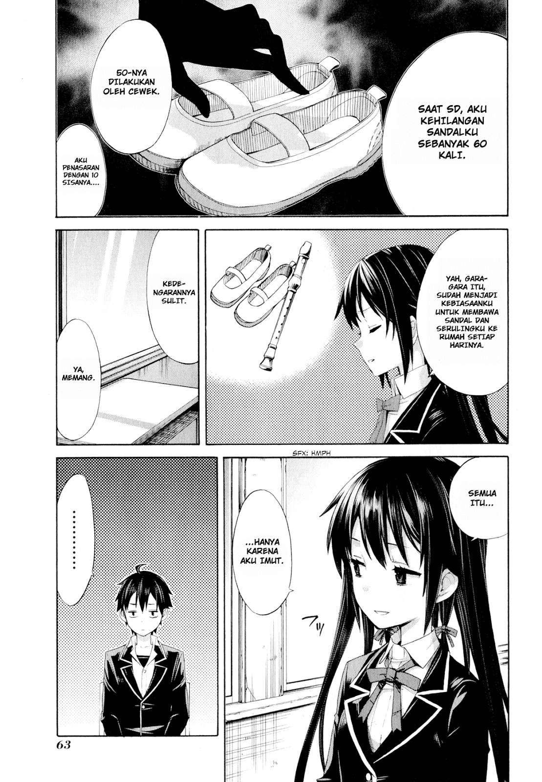 Yahari Ore no Seishun Love Comedy wa Machigatteiru.: Monologue Chapter 2 Gambar 10