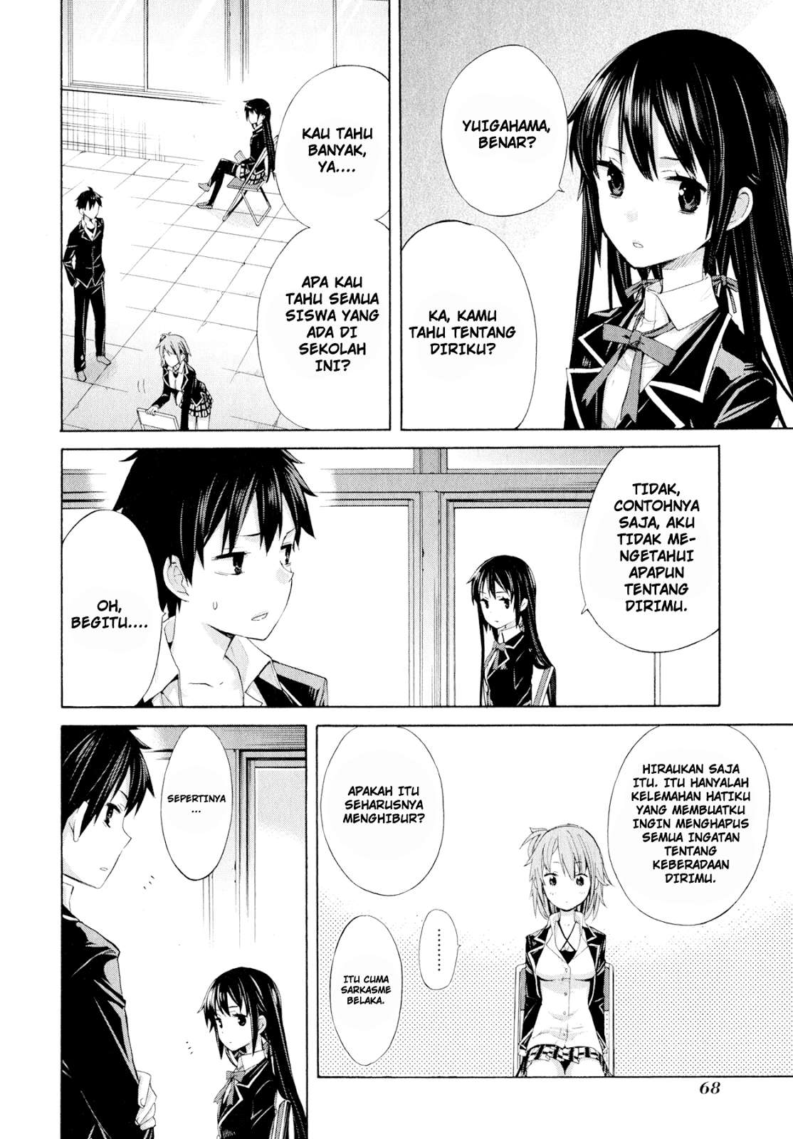Yahari Ore no Seishun Love Comedy wa Machigatteiru.: Monologue Chapter 2 Gambar 15