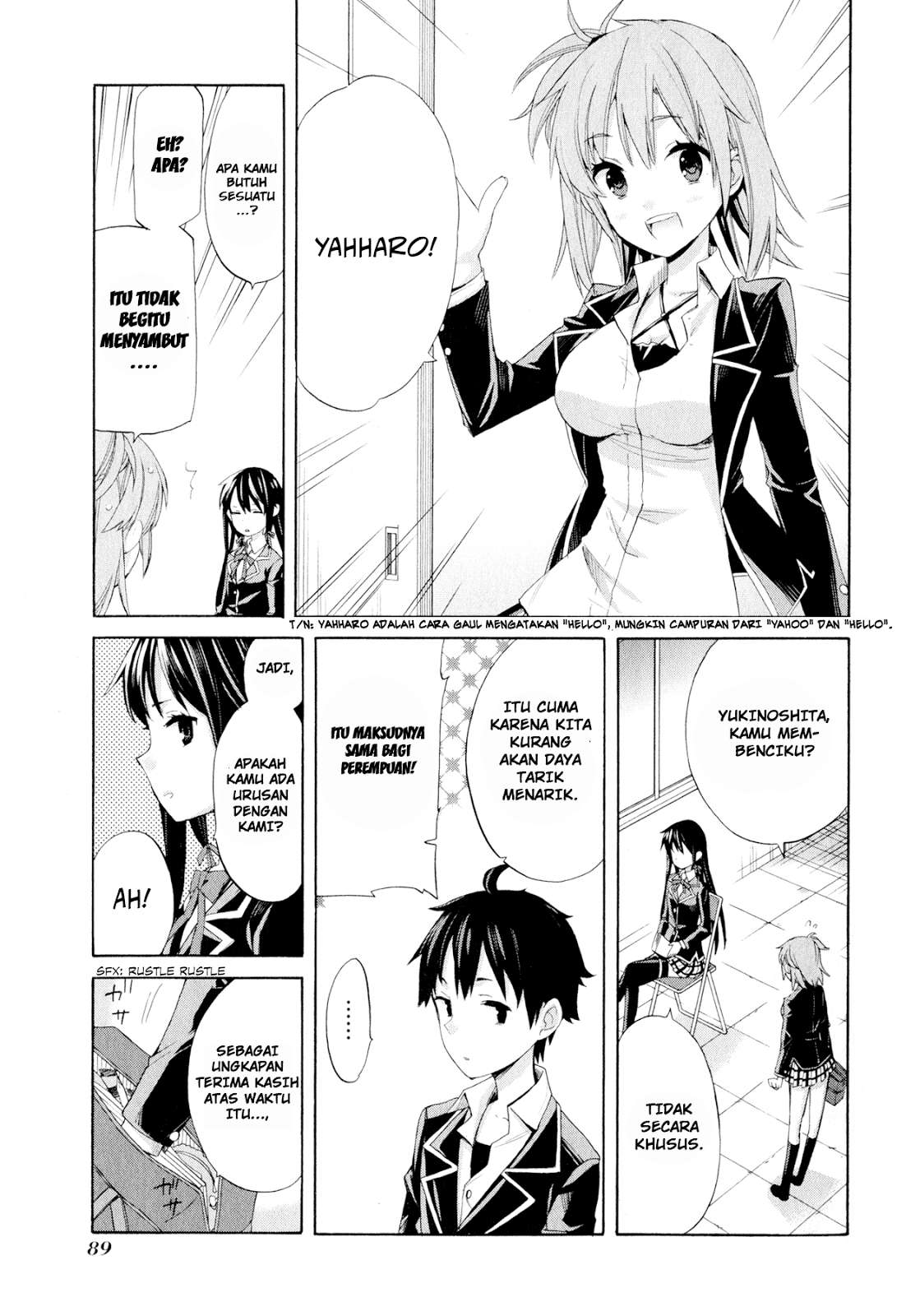 Yahari Ore no Seishun Love Comedy wa Machigatteiru.: Monologue Chapter 2 Gambar 36