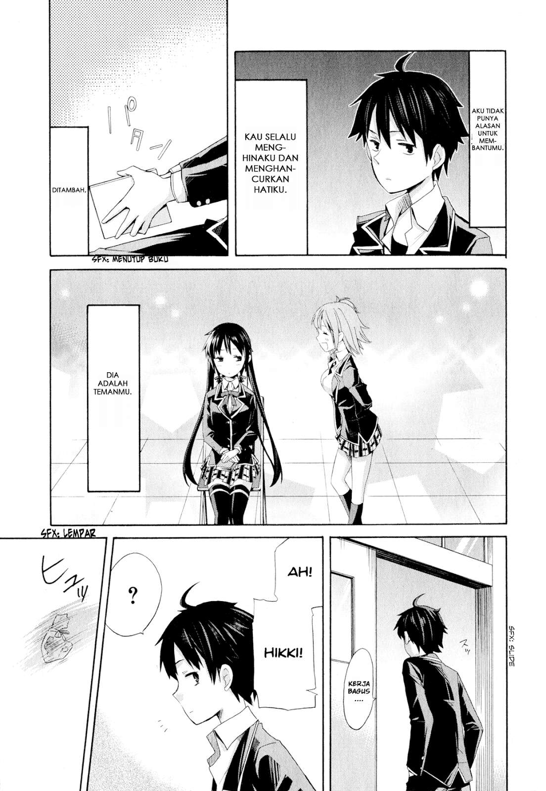 Yahari Ore no Seishun Love Comedy wa Machigatteiru.: Monologue Chapter 2 Gambar 38