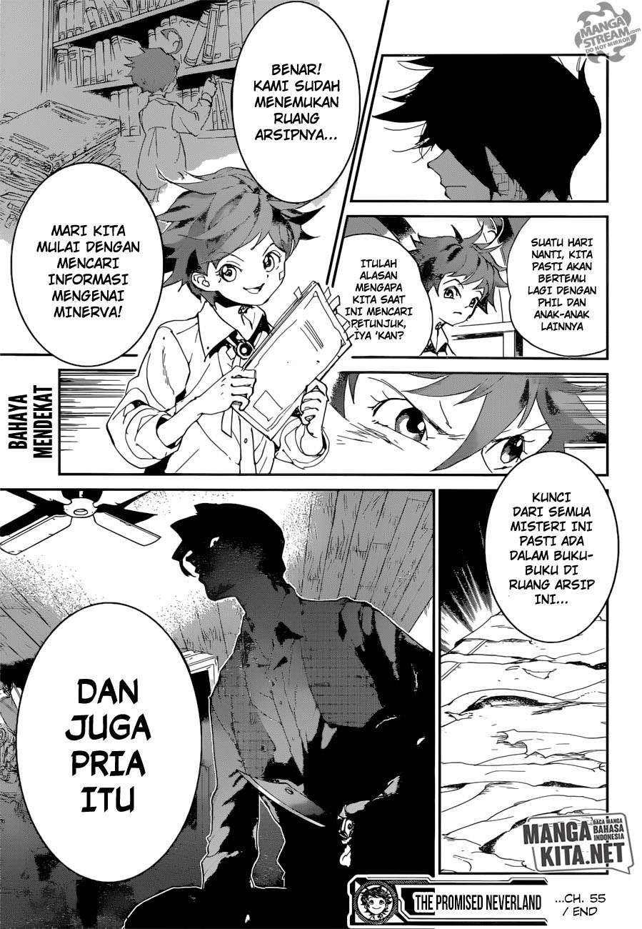 The Promised Neverland Chapter 55 Gambar 18