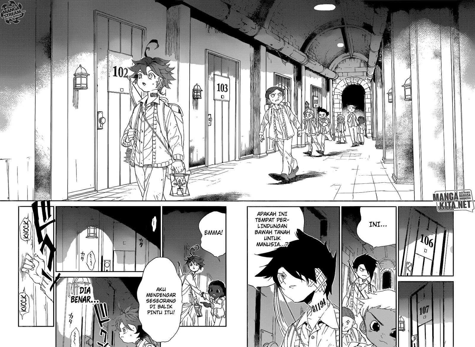 The Promised Neverland Chapter 52 Gambar 17