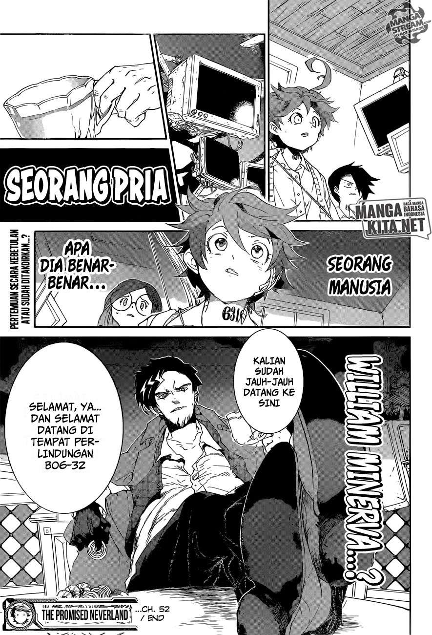 The Promised Neverland Chapter 52 Gambar 19