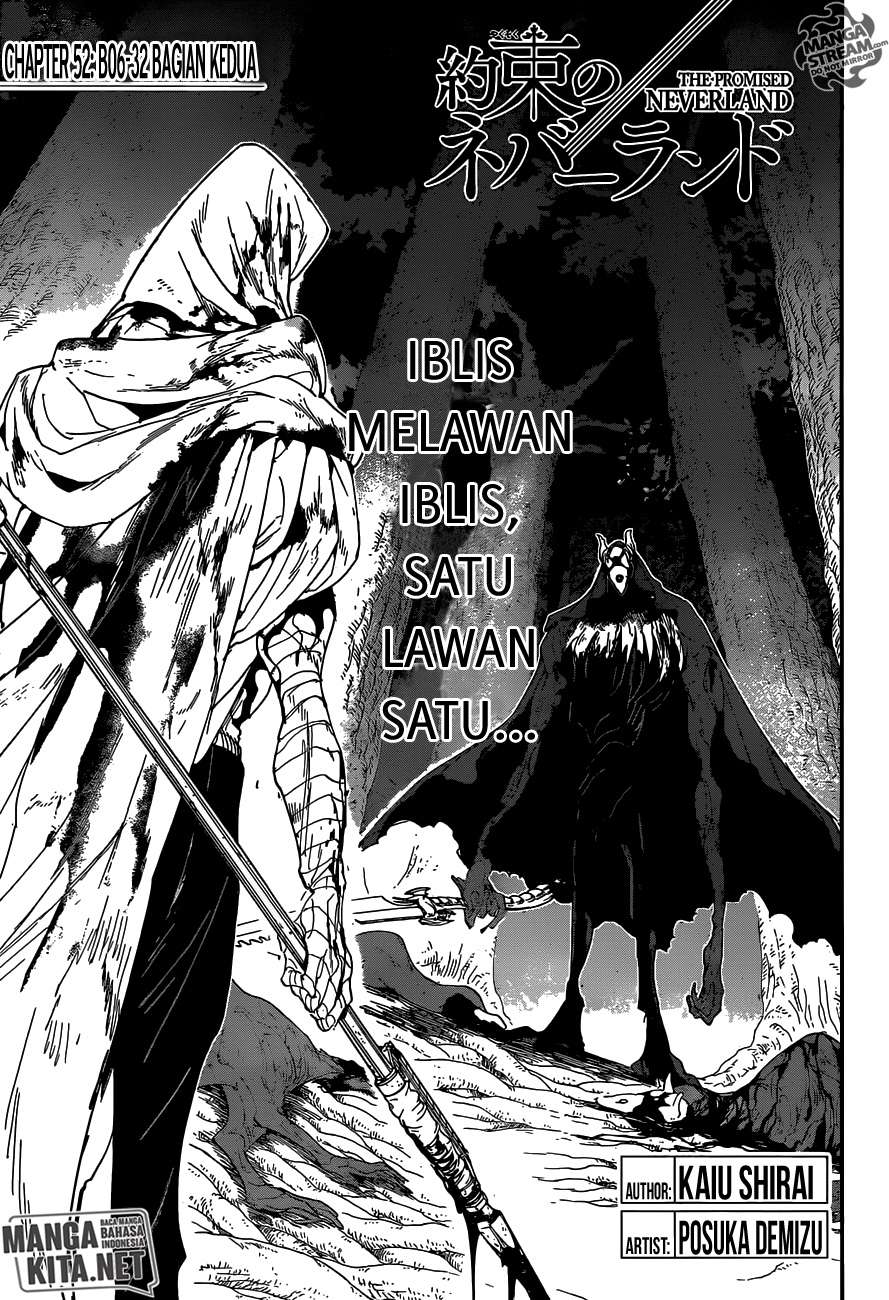 The Promised Neverland Chapter 52 Gambar 4