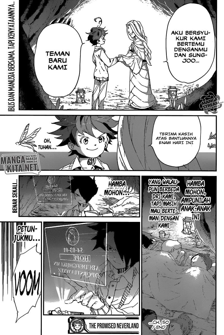 The Promised Neverland Chapter 50 Gambar 21