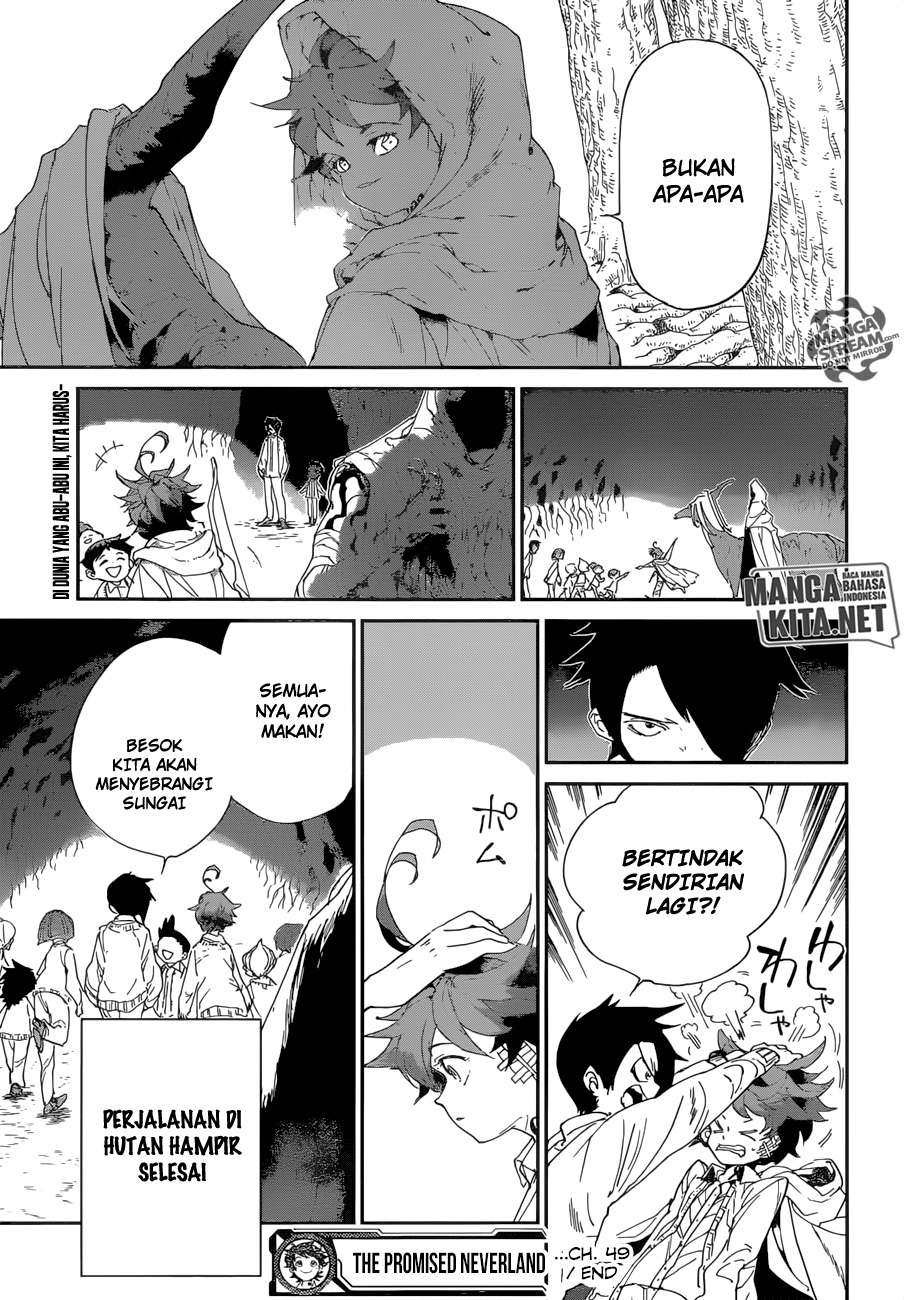 The Promised Neverland Chapter 49 Gambar 19