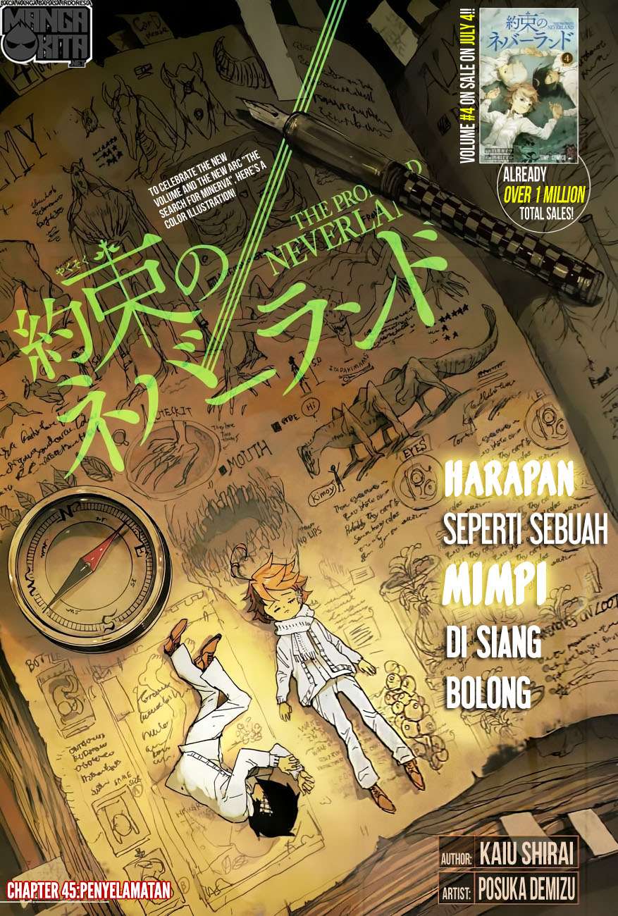 Baca The Promised Neverland Chapter 45 Gambar 2