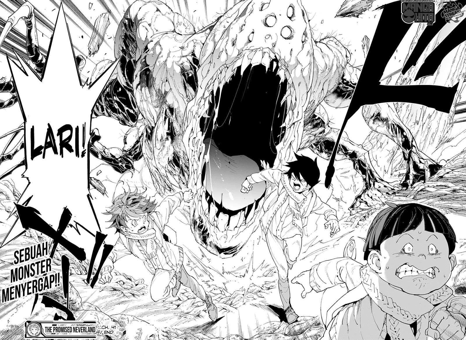 The Promised Neverland Chapter 41 Gambar 19