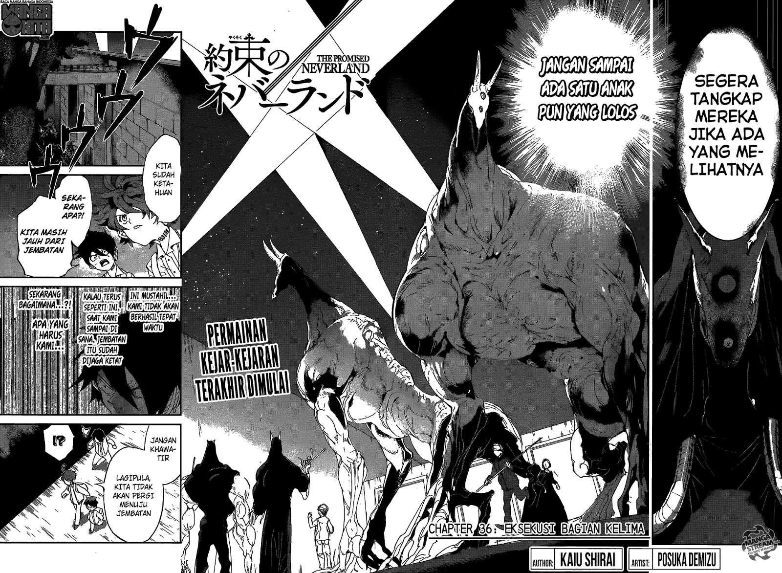The Promised Neverland Chapter 36 Gambar 3