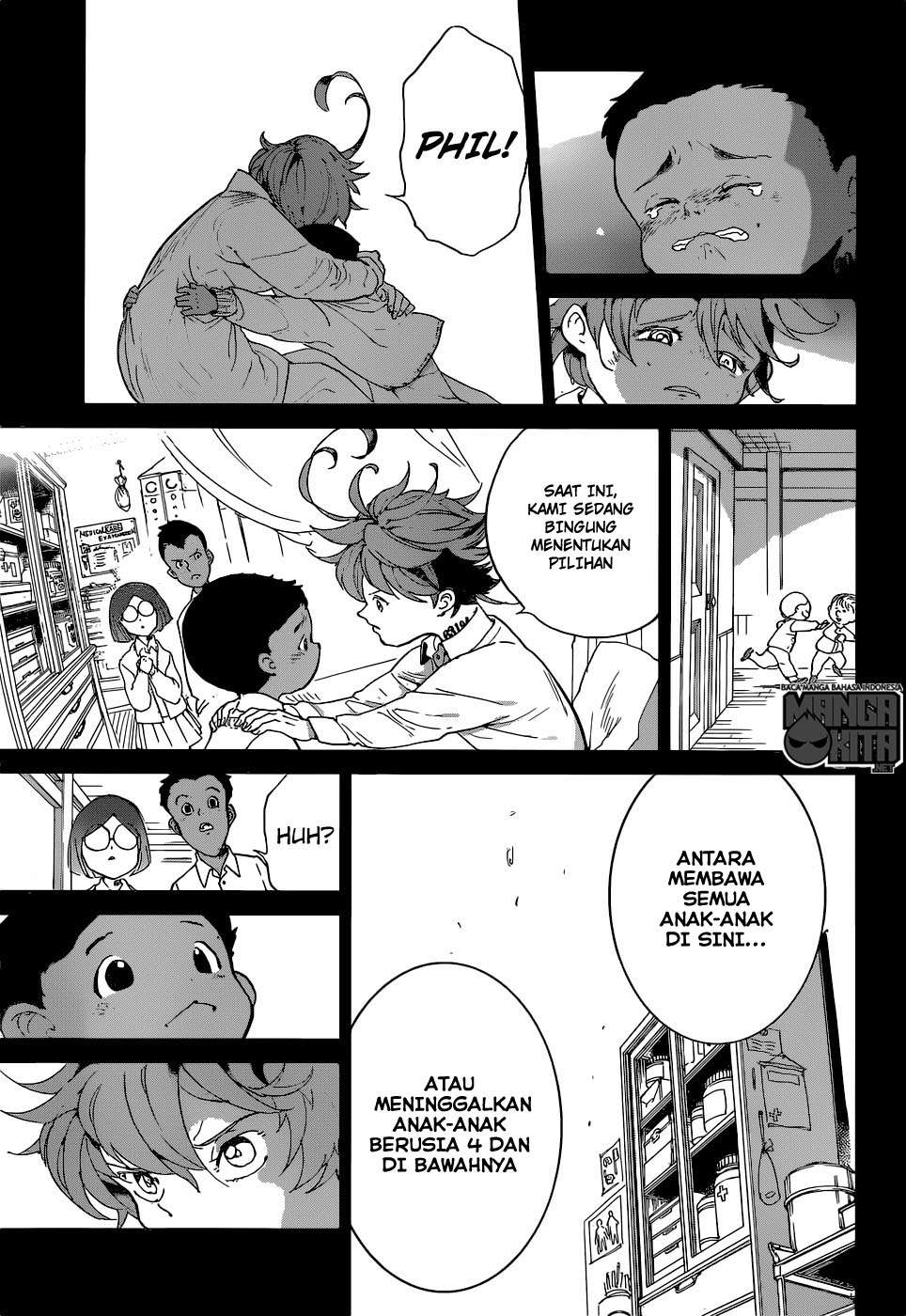 The Promised Neverland Chapter 35 Gambar 12