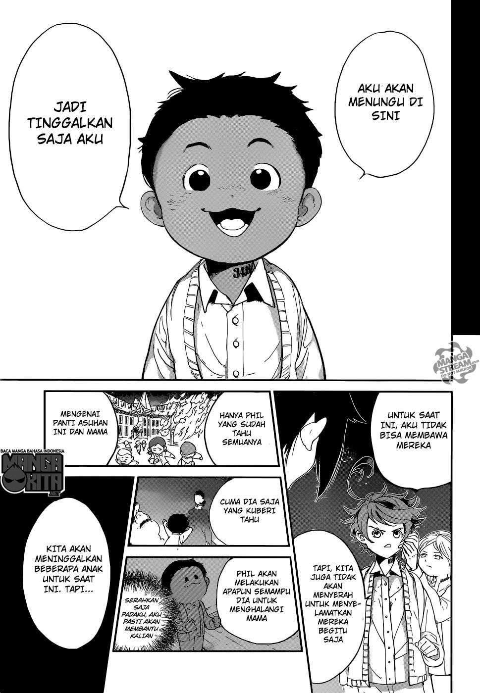 The Promised Neverland Chapter 35 Gambar 14