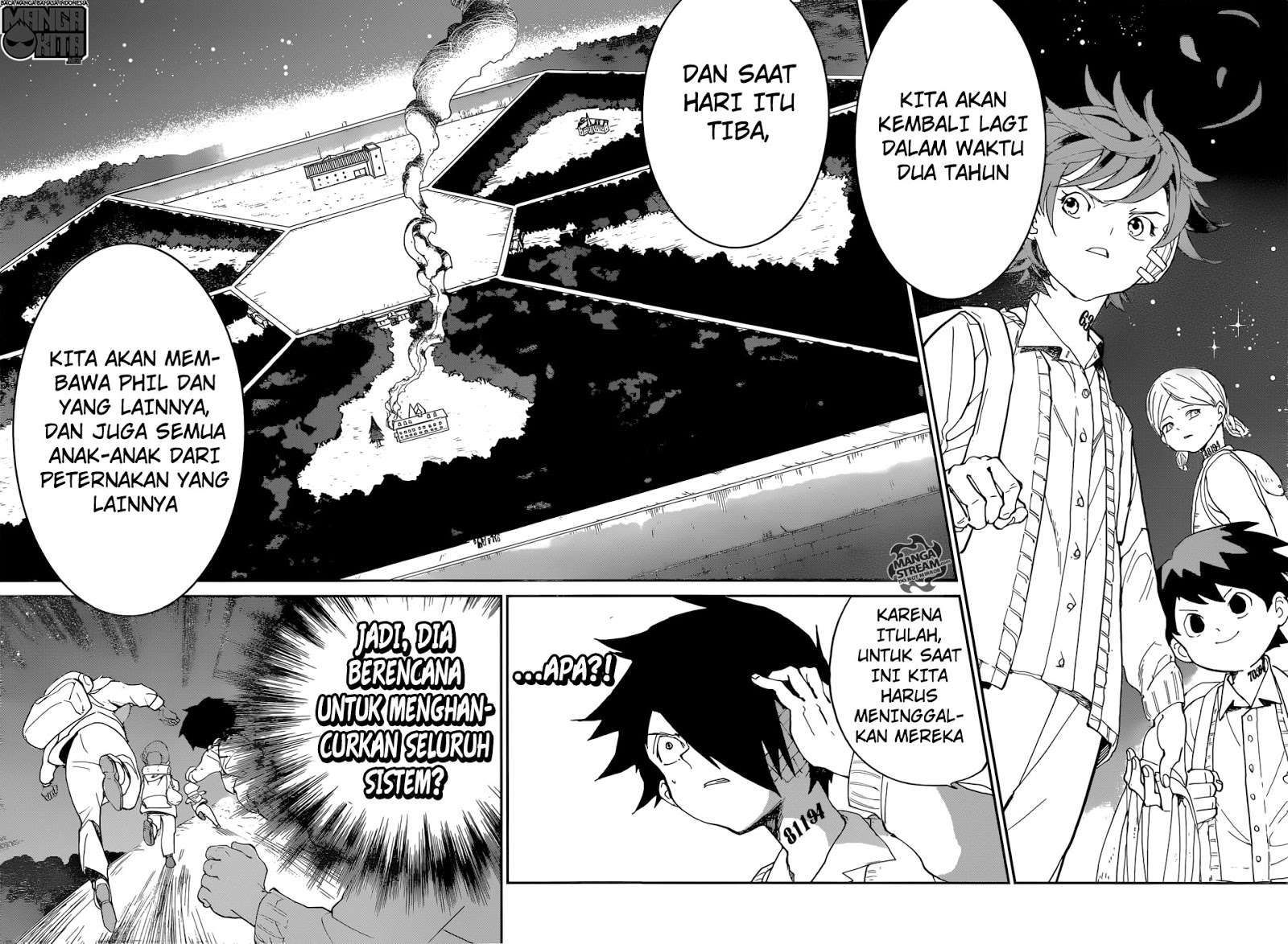 The Promised Neverland Chapter 35 Gambar 15