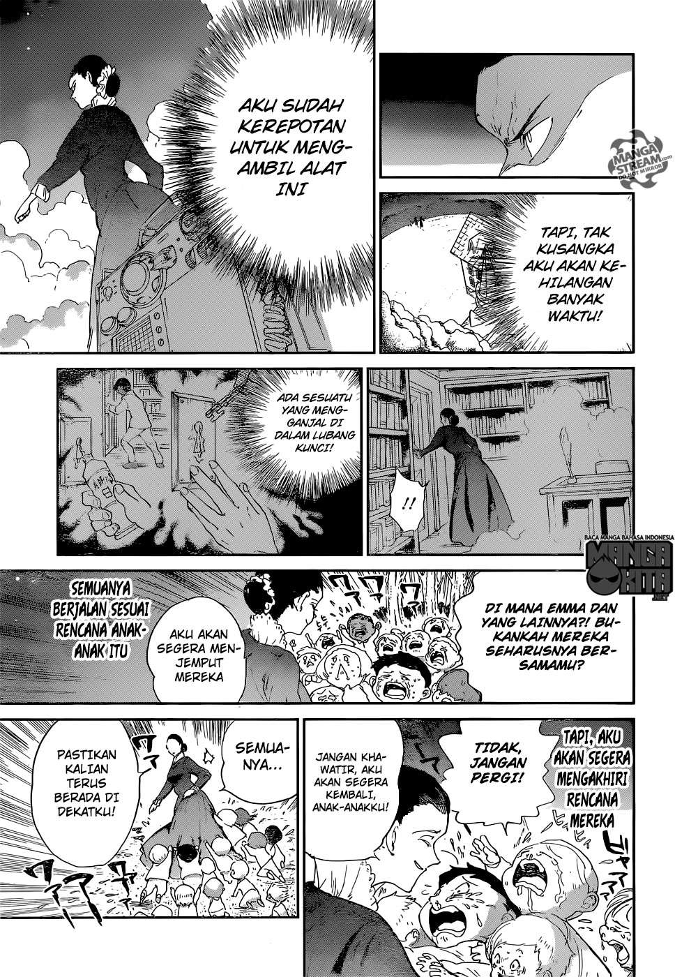 The Promised Neverland Chapter 35 Gambar 17