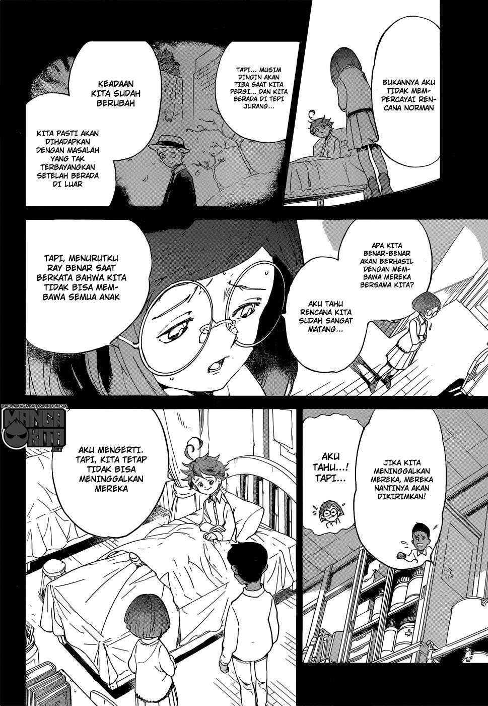 The Promised Neverland Chapter 35 Gambar 7