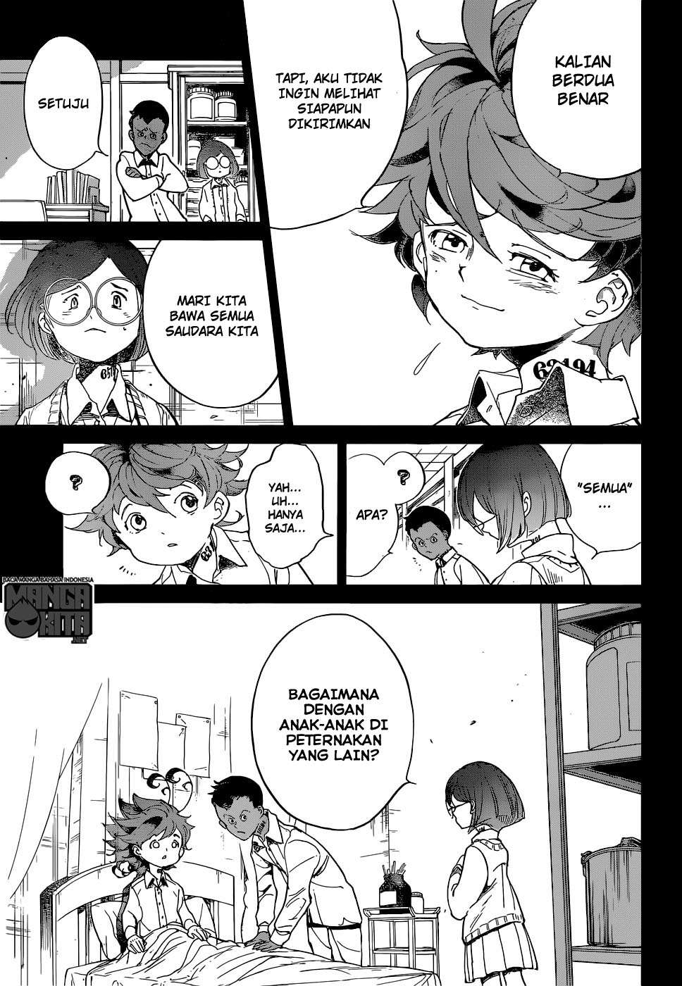 The Promised Neverland Chapter 35 Gambar 8