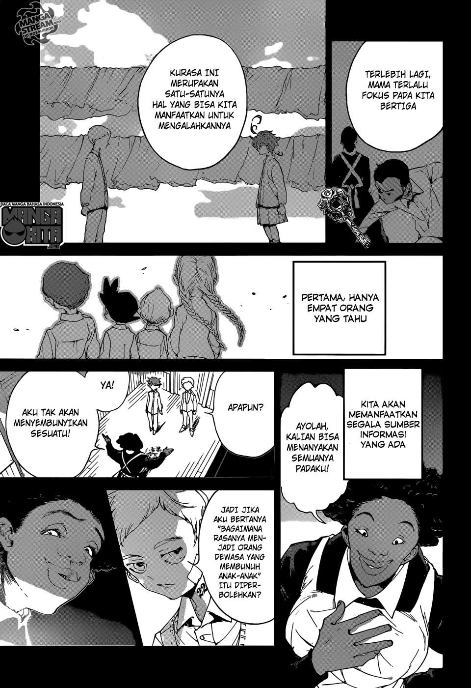 The Promised Neverland Chapter 34 Gambar 15