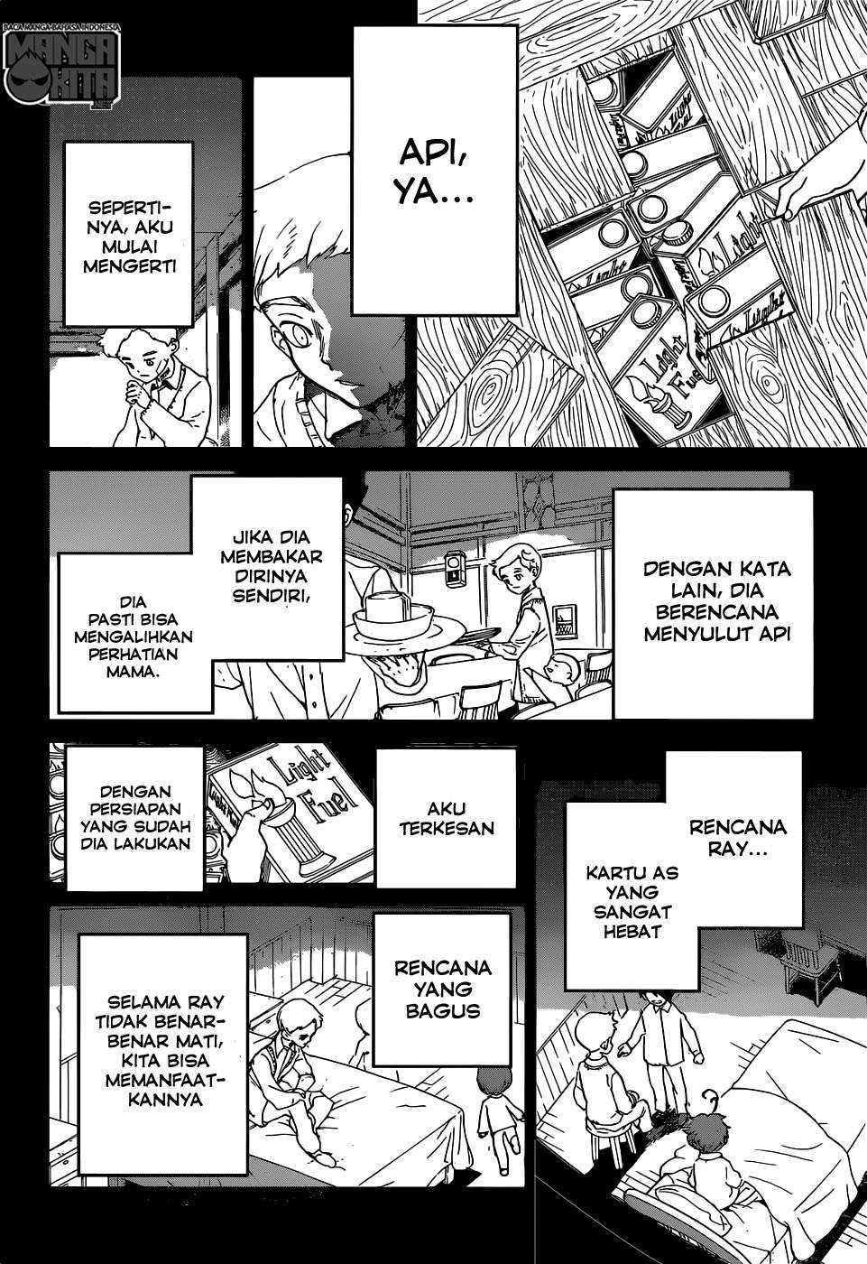 The Promised Neverland Chapter 34 Gambar 8