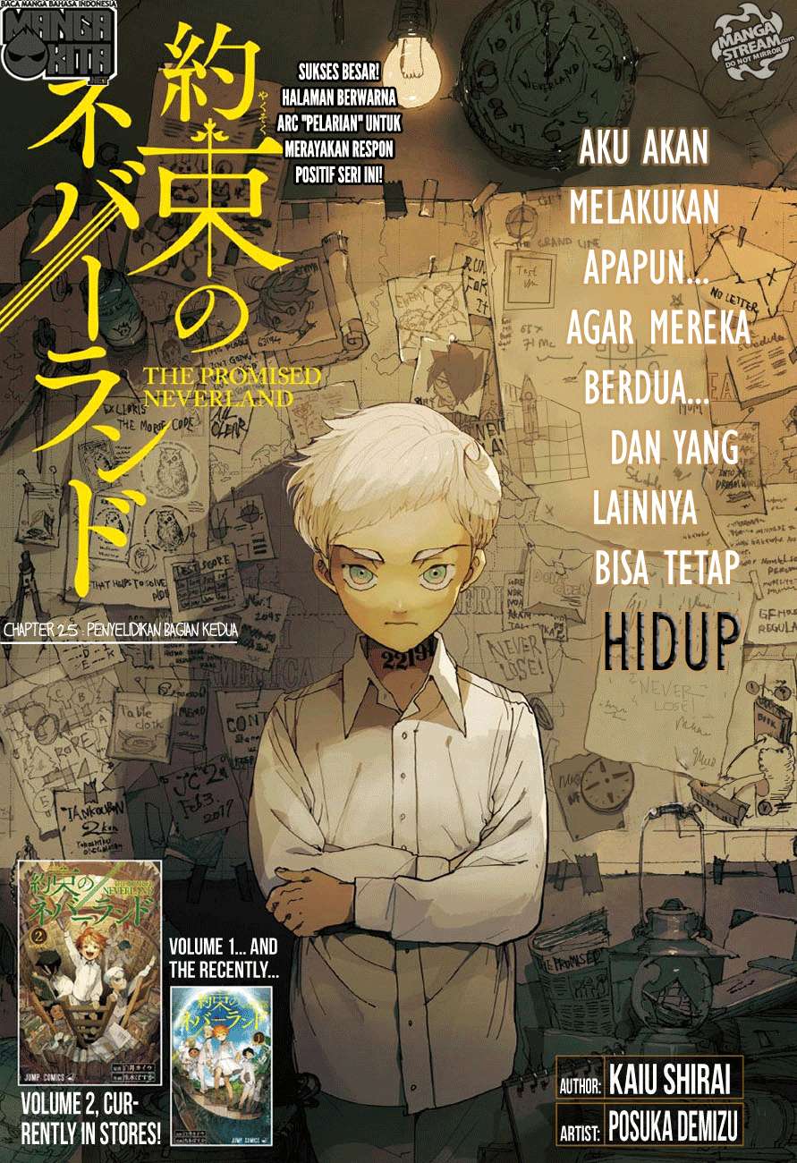 Baca The Promised Neverland Chapter 25 Gambar 2