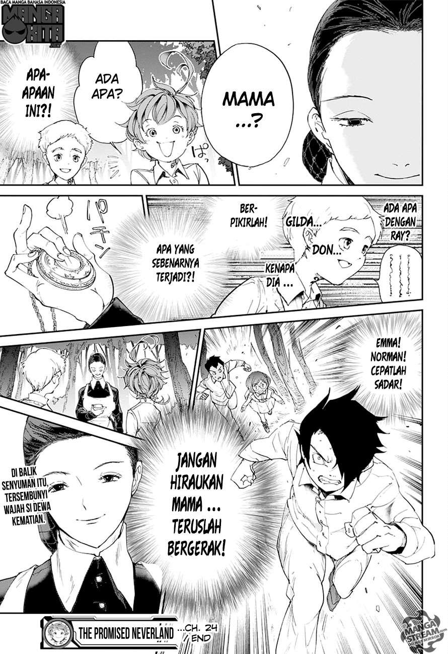 The Promised Neverland Chapter 24 Gambar 19