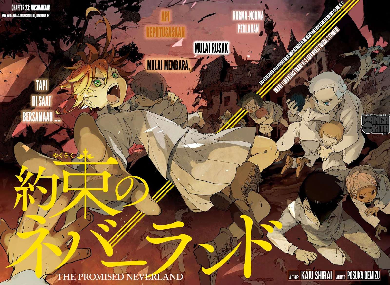 The Promised Neverland Chapter 23 Gambar 4