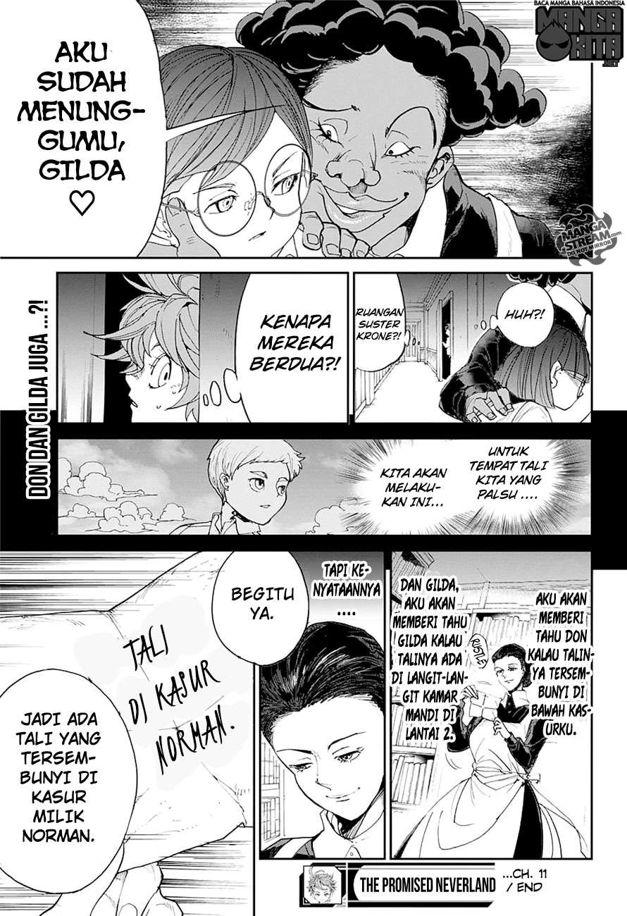 The Promised Neverland Chapter 11 Gambar 20