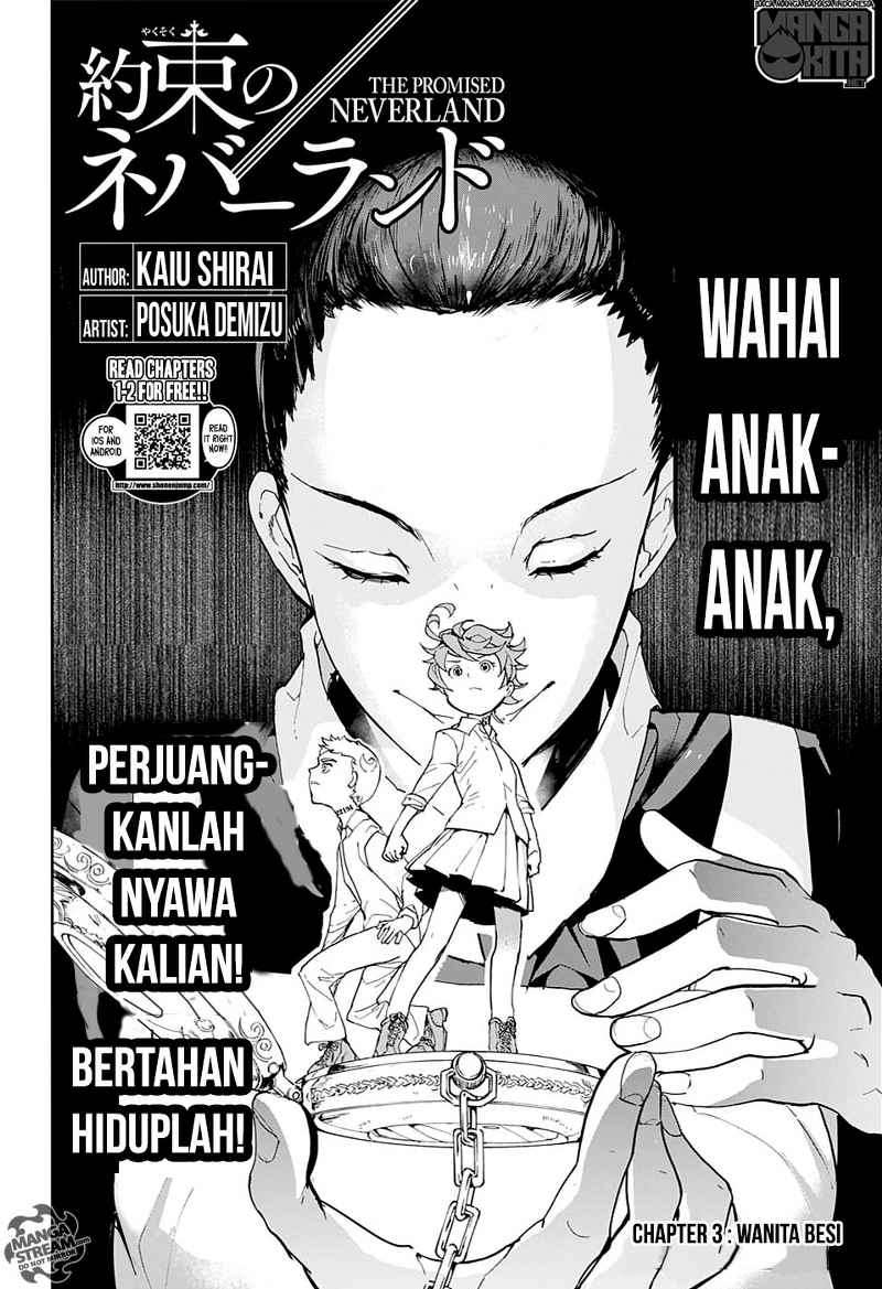 The Promised Neverland Chapter 3 Gambar 3
