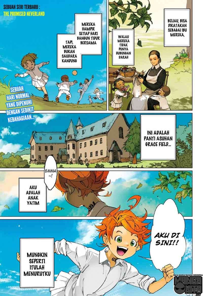 Baca The Promised Neverland Chapter 1 Gambar 2