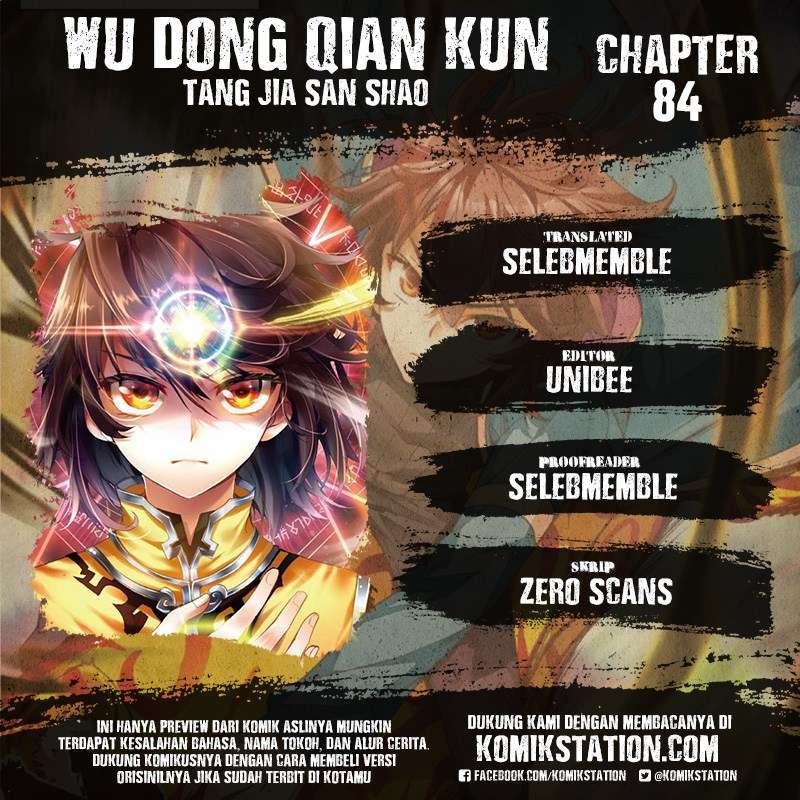 Baca Komik Wu Dong Qian Kun Chapter 84 Gambar 1