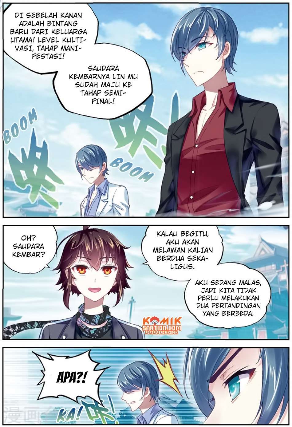 Wu Dong Qian Kun Chapter 84 Gambar 23