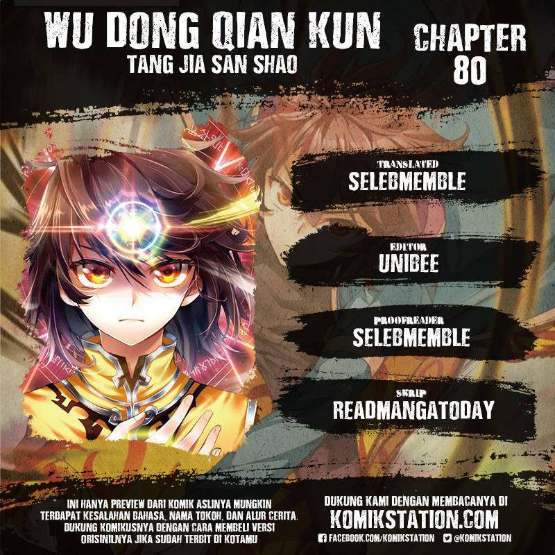 Baca Komik Wu Dong Qian Kun Chapter 80 Gambar 1